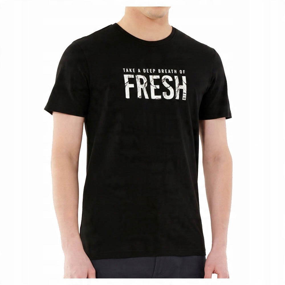 

Outhorn Koszulka Męska Czarna TSM610 T-Shirt M