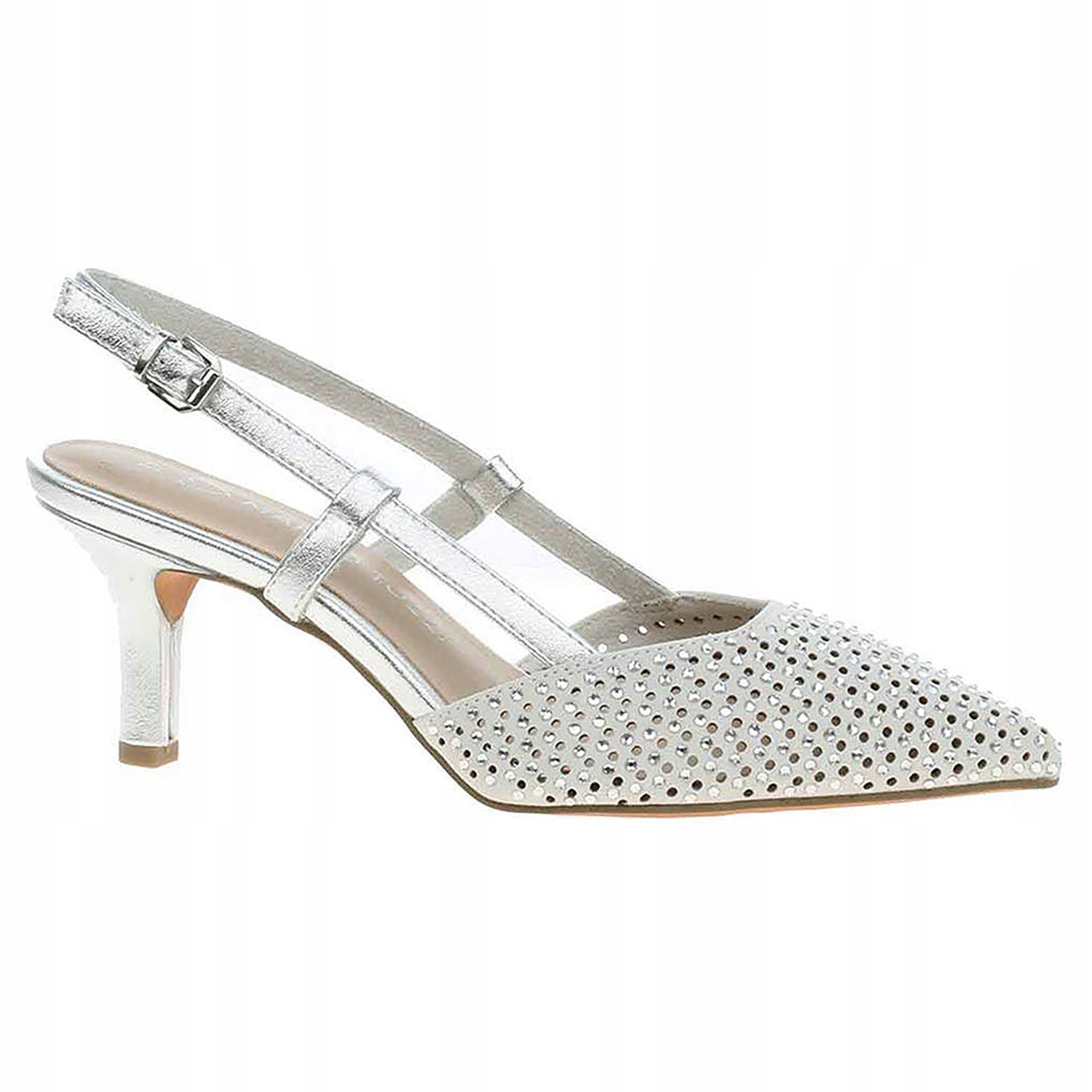 Dámská společenská obuv Marco Tozzi 2-29667-46 silver 41