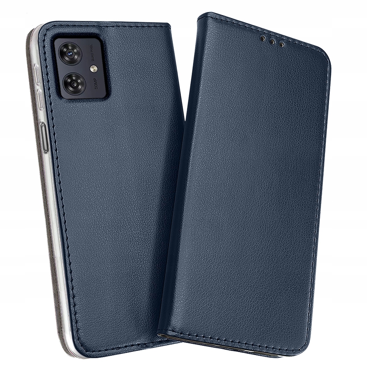 ETUI SKÓRZANE do Motorola G54 5G | Power Edition MAGNETYCZNE TOKRA SZKŁO Typ etui z klapką