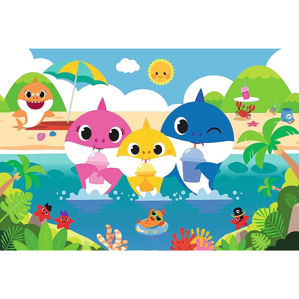 

Puzzle 60 Układanka Rekiny Baby Shark 4+ Trefl