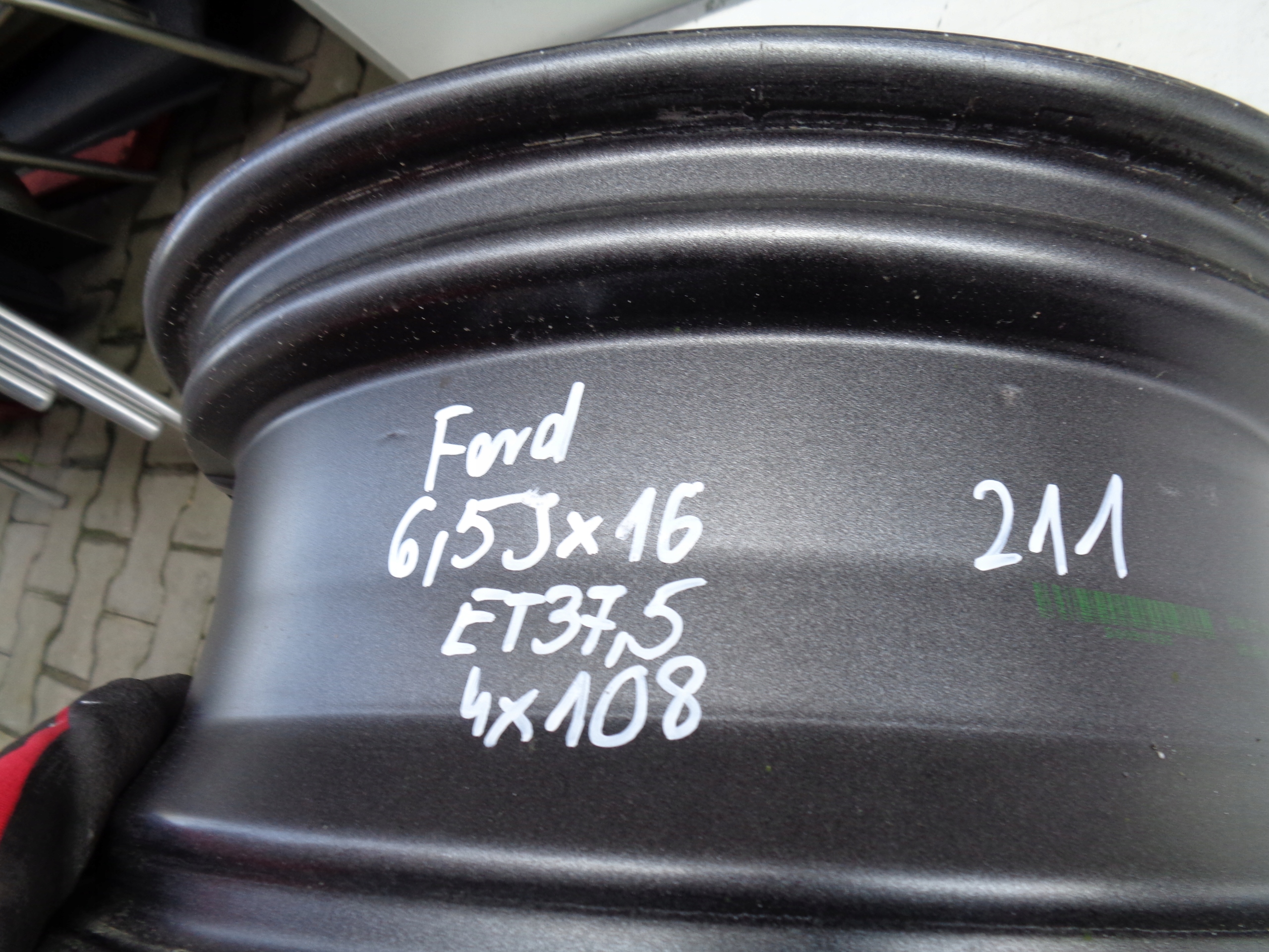 disk hliníkový FORD 6,5JX16 ET37,5 4X108
