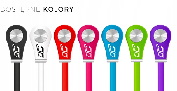 SŁUCHAWKI DOKANAŁOWE DOUSZNE SPORTOWE Kolor dominujący czerwony