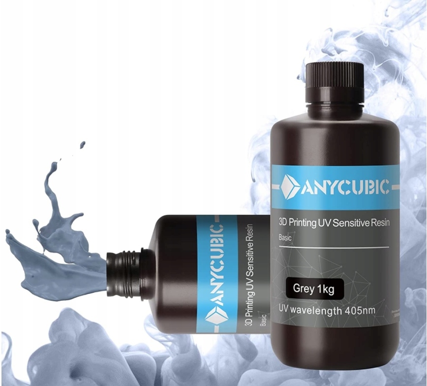Anycubic Eco - Résine UV - Grijs - 1 litre
