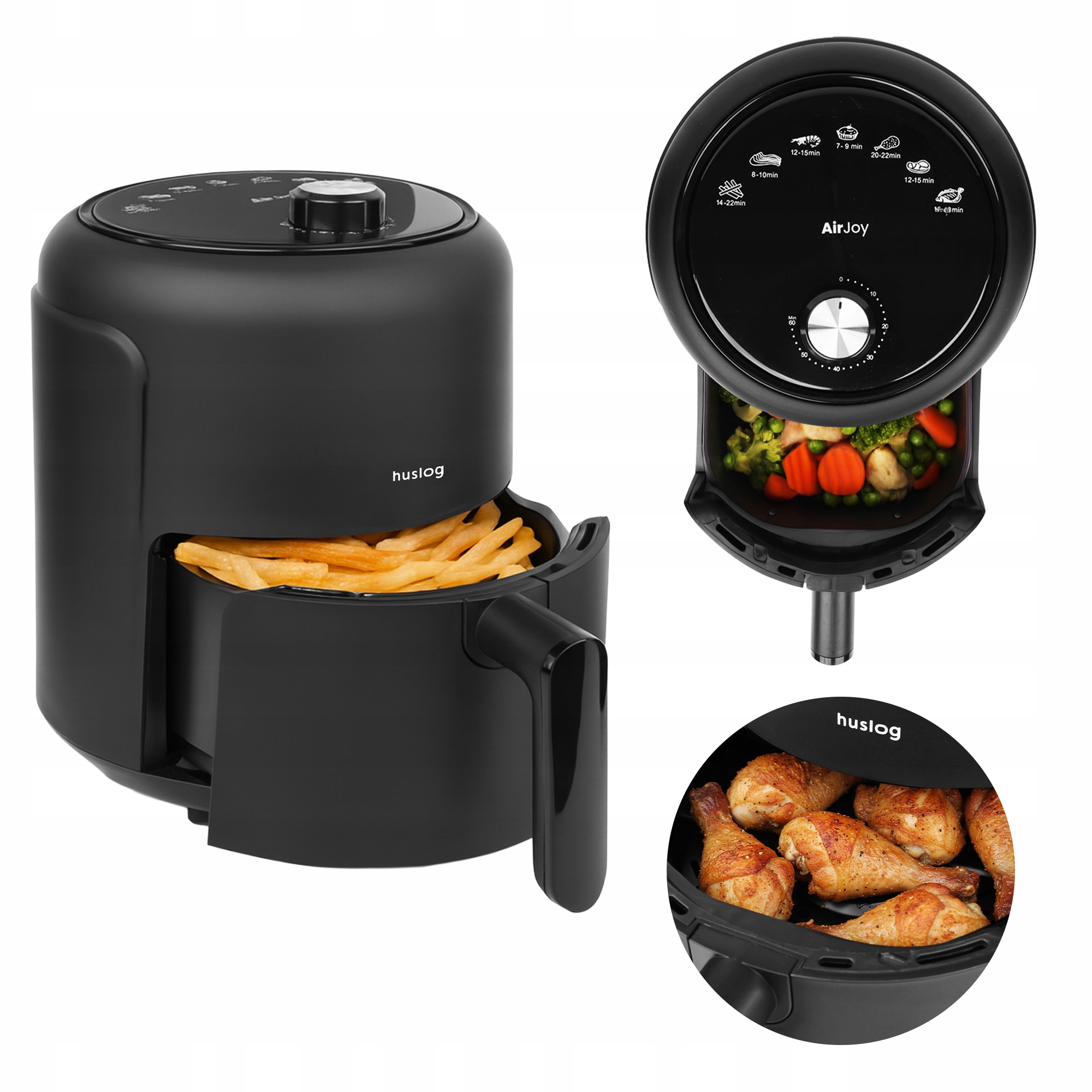 Frytkownica Beztłuszczowa 2,3L, 1000W Air Fryer Frytownica