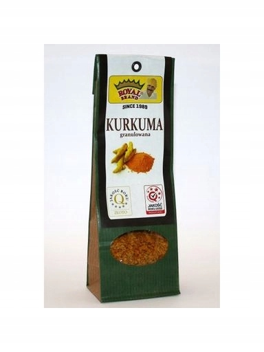 4x Royal Brand granulovaná kurkuma 40G