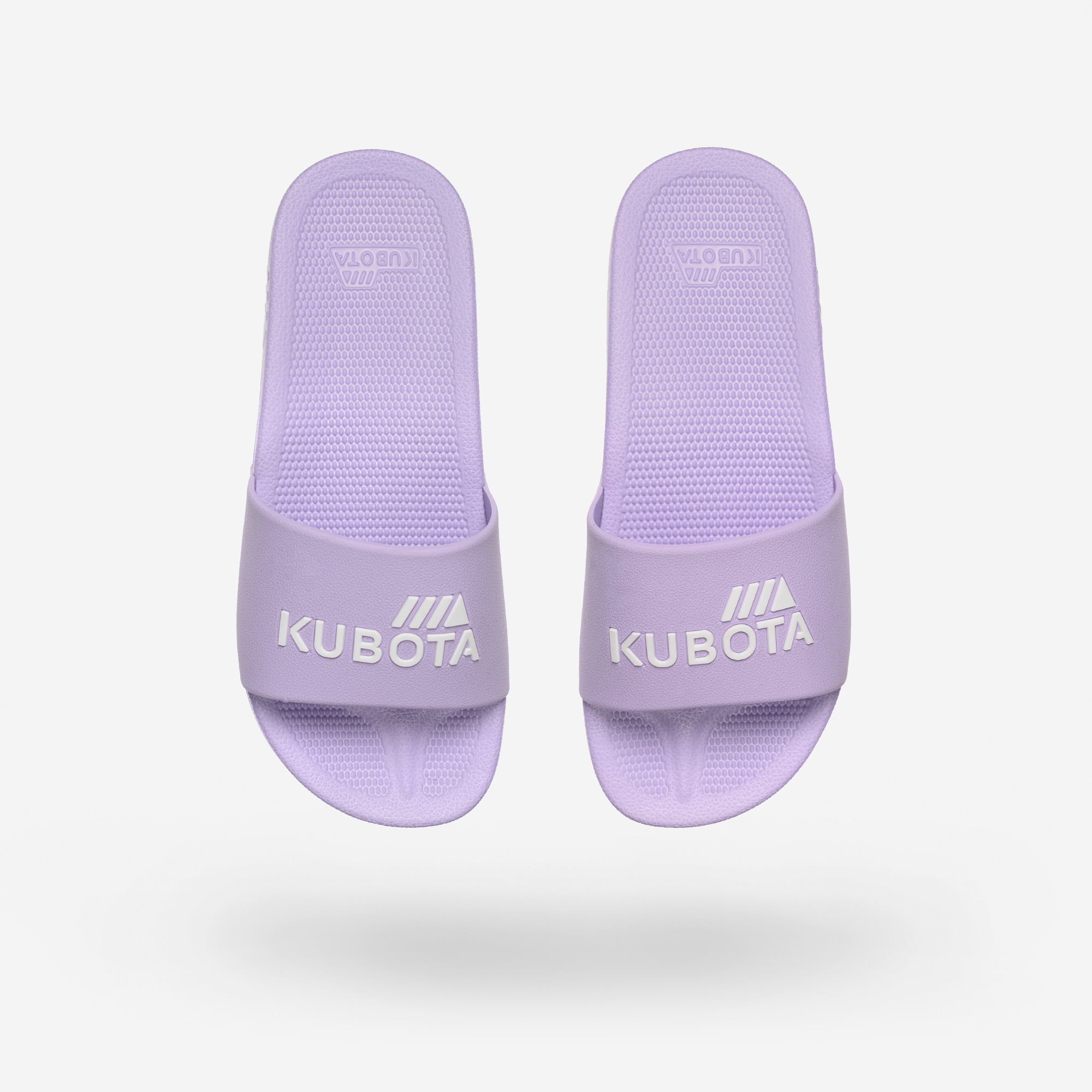 GUMOWE KLAPKI BASENOWE DAMSKIE 38 KUBOTA LAWENDOWE LEKKIE KLAPKI 38 Model Basic Lawendowe