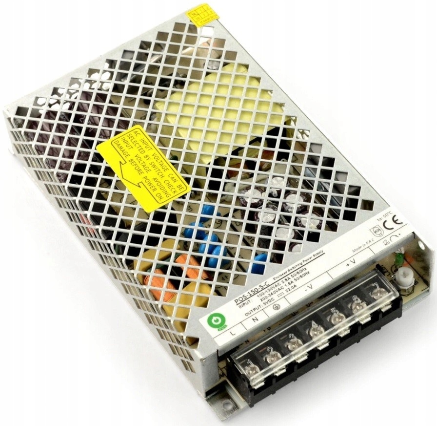 Zasilacz Modułowy Impulsowy Stałonapięciowy Regulowany 110W 5V Pos Power