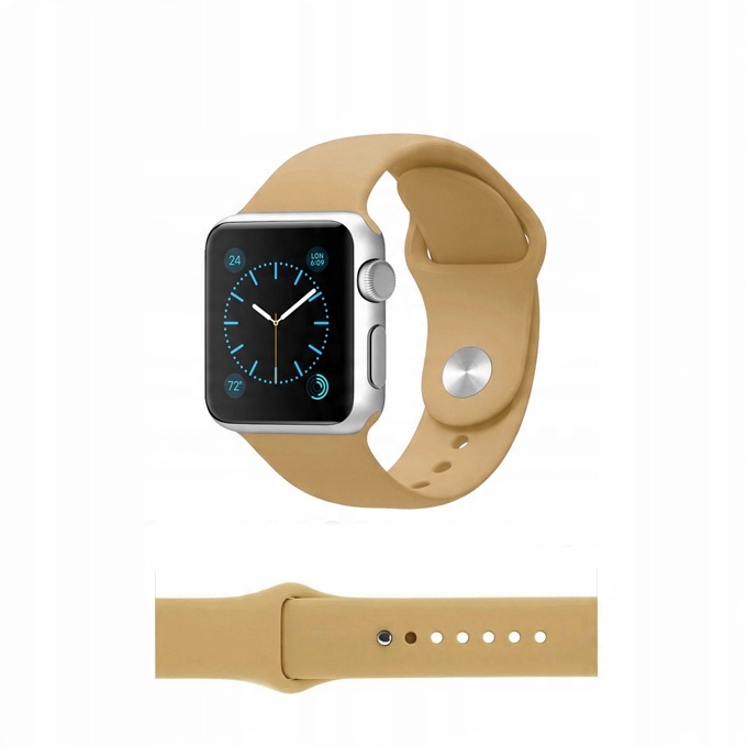 

Pasek Silikonowy Do Iwatch 42/44/45mm|Walnut