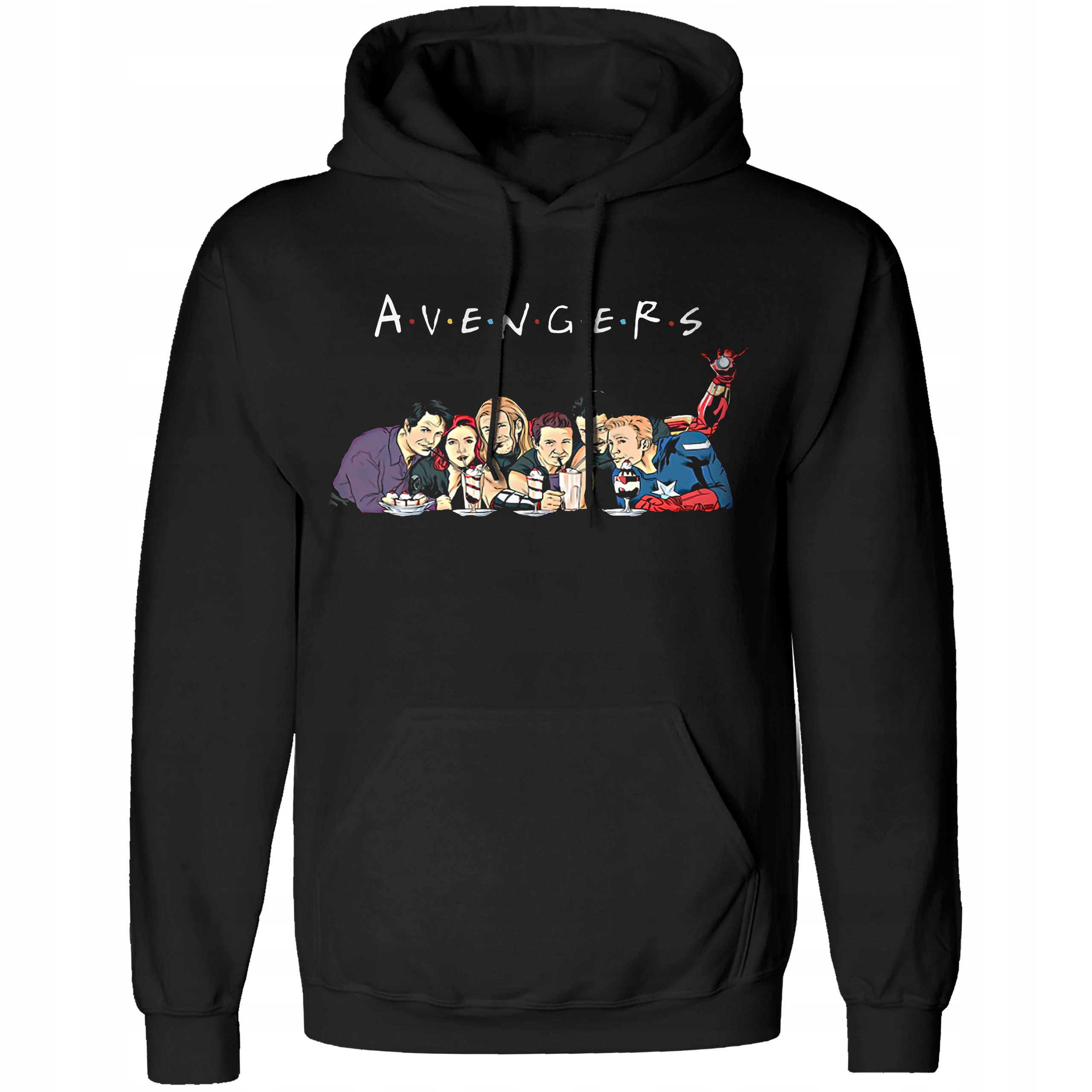 

Bluza Męska Z Kapturem Avengers Friends Rozm M