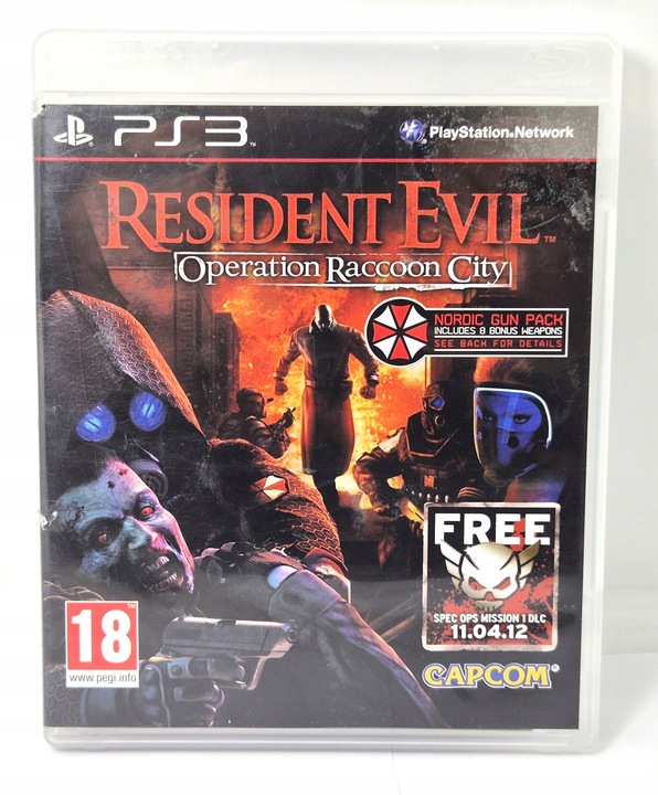 Resident Evil: Operation Raccoon City PlayStation 3 (PS3) pudełkowa