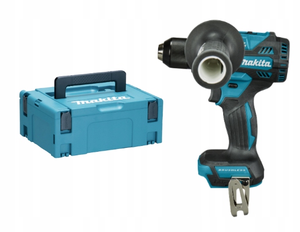 Wkrętarka Makita DDF492ZJ 18V Najmocniejsza o sile 141 Nm Korpus+walizka