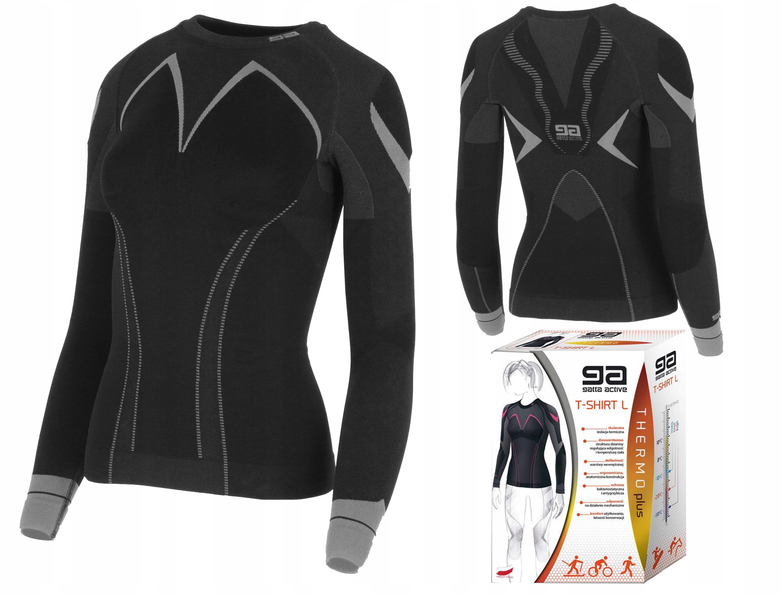 Dámská termoaktivní košile Gatta Active Thermo Plus černá XL