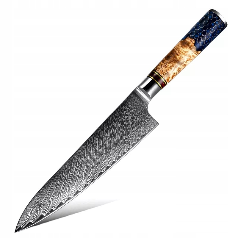 Damaškový kuchynský nôž Ho 21775 Chef KP-21775