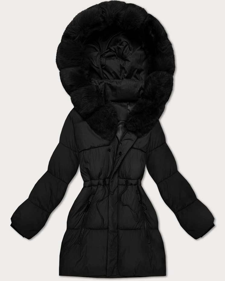 Zimní Kapuce S Kapucí B8550 Černá S (36)