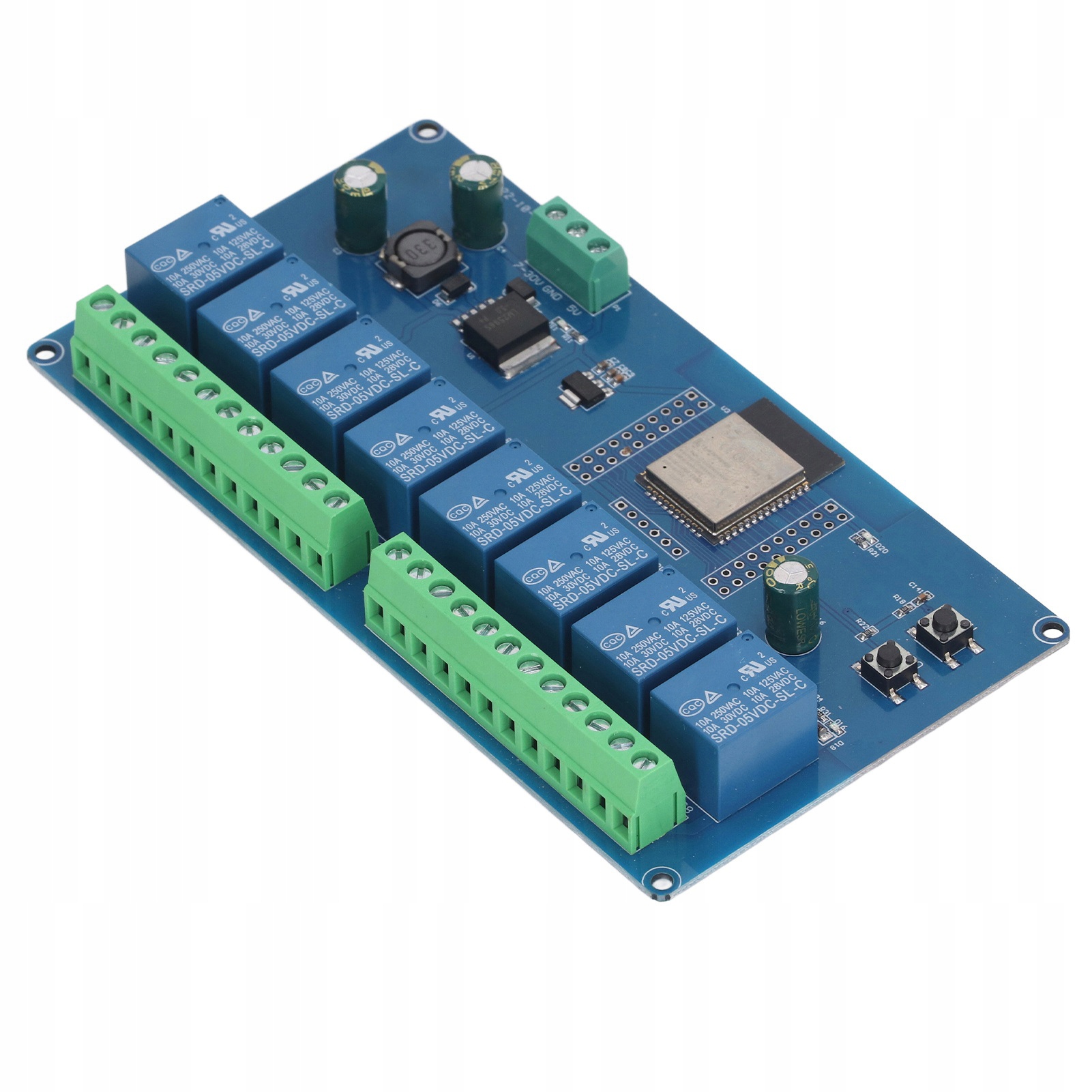 8-kanałowy moduł przekaźnikowy ESP32 WiFi Marka bez marki