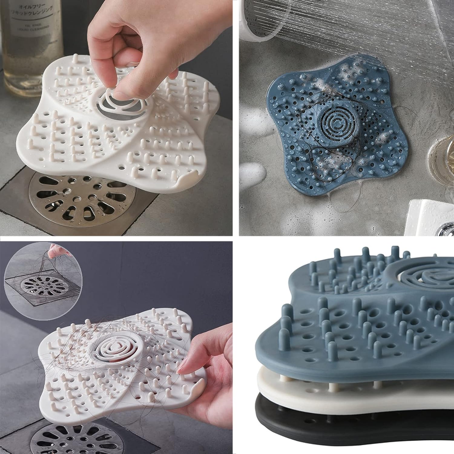 SITKO KOREK SILIKONOWE ZLEWU UMYWALKI WANNY FILTR Marka Karwil