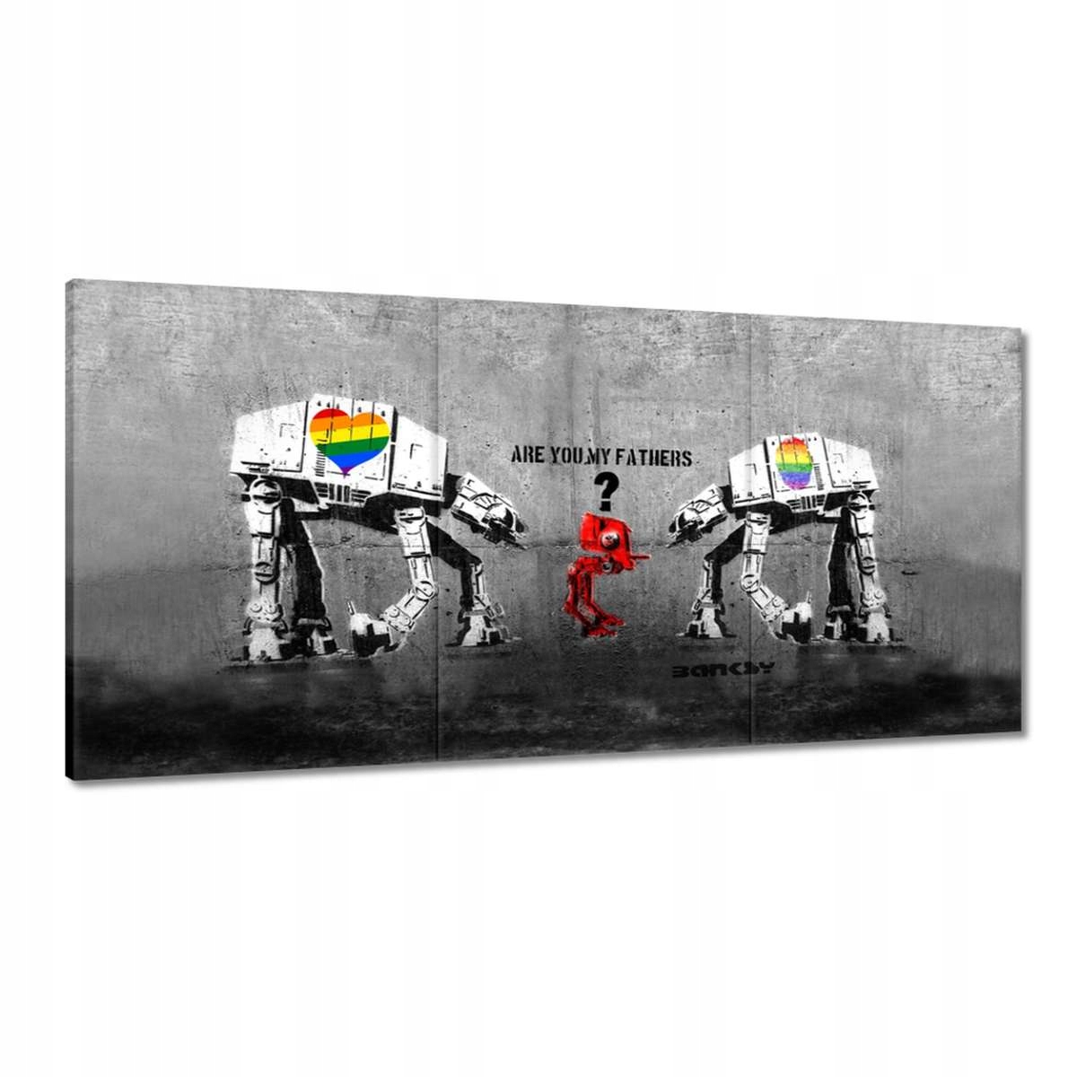 Obrazy 180x90 Are you my fathers Banksy