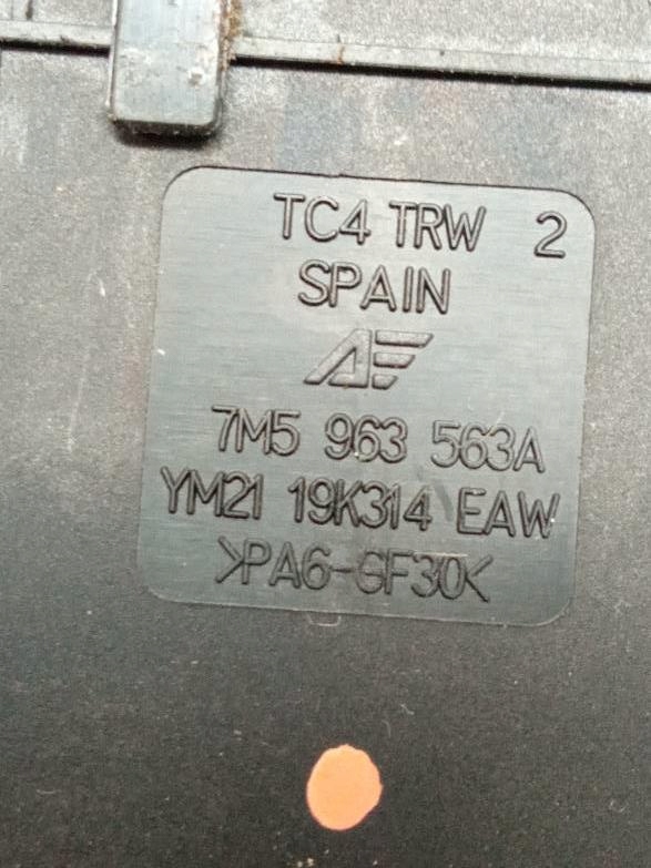 switch 7M5963563A 7M5963564 Ford Galaxy Mk2 (2000-2005)