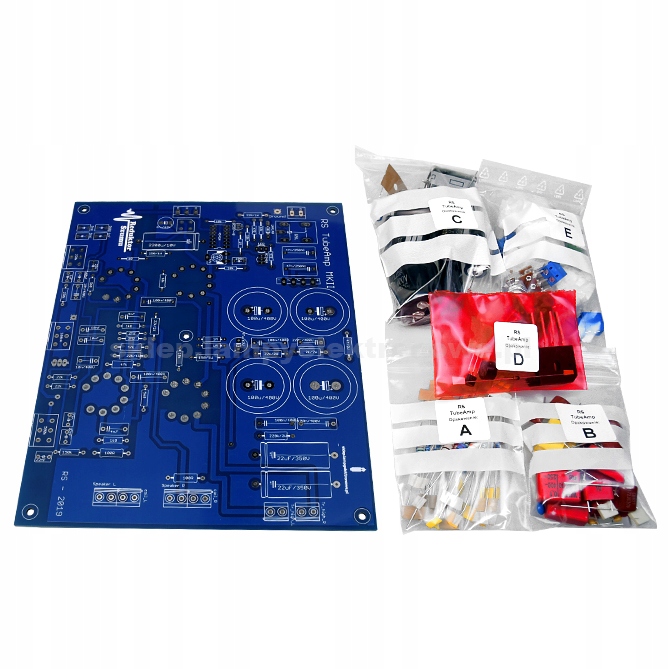 Lampový zosilňovač Reduktor šumu Rs TubeAmp Diy ekonomická verzia