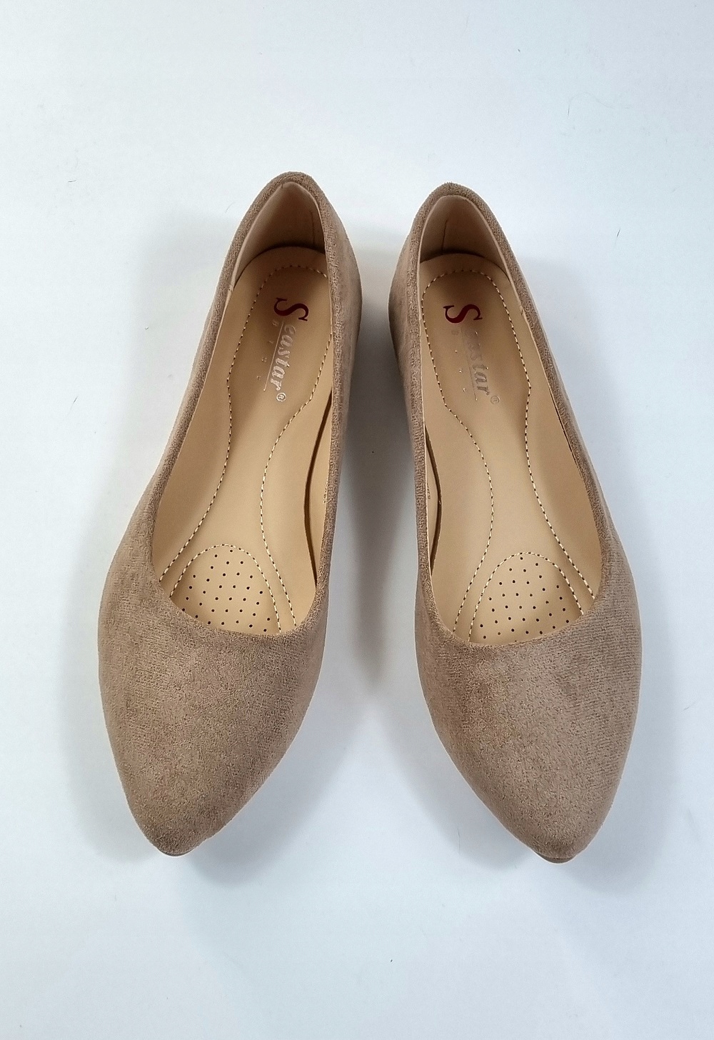 NOWE BEŻOWE BALERINY BUTY BALETKI 39 Oryginalne opakowanie producenta pudełko