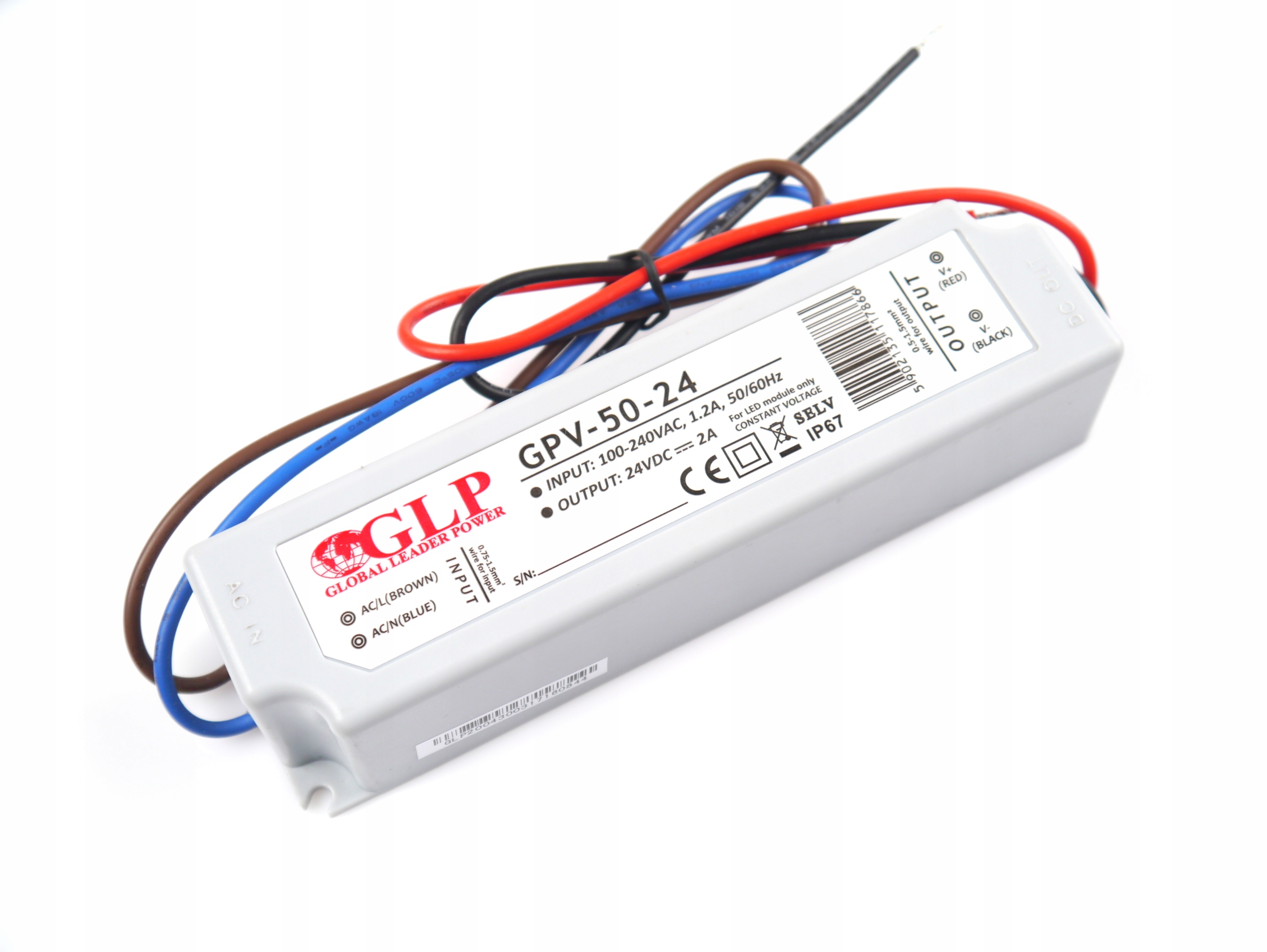 

Zasilacz do Led 24V 48W 2A IP67 Hermetyczny