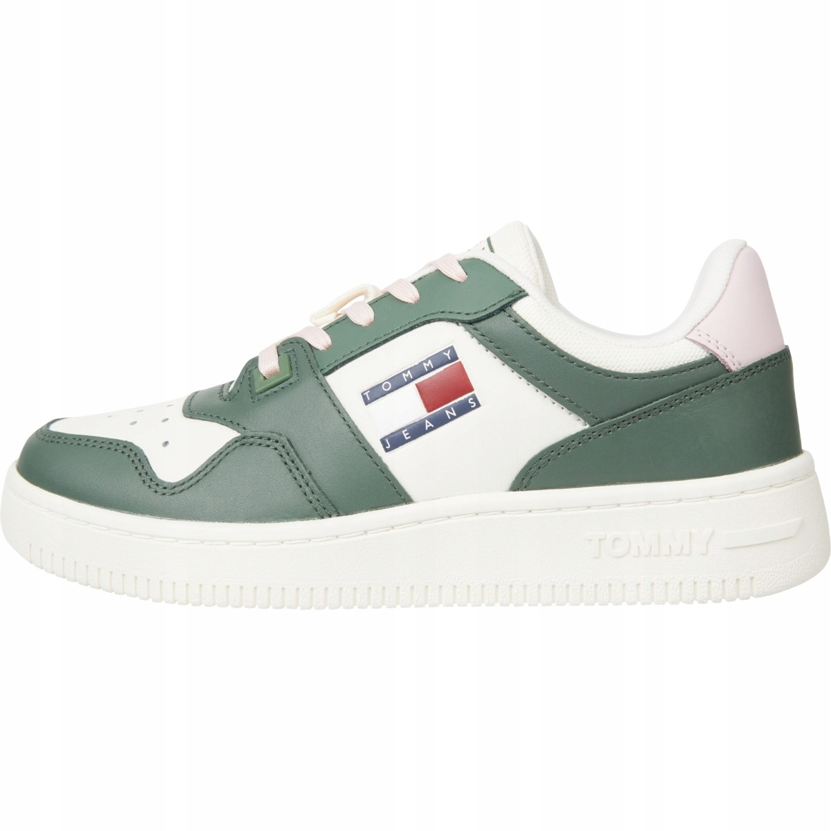 Tommy Hilfiger Dámské Boty Retro Ecru/zeleň vel. 36