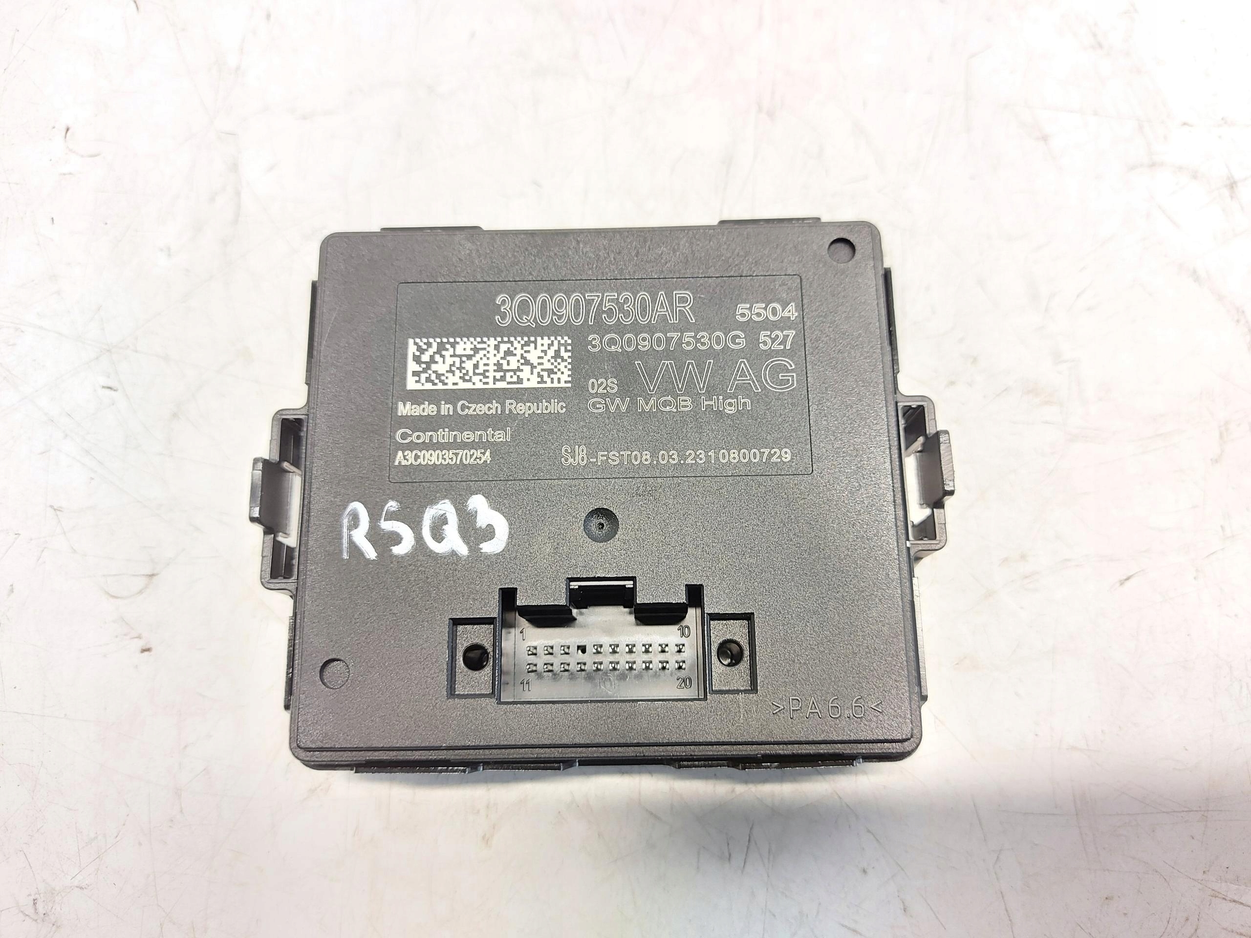 Audi RSQ3 Q3 83A 2022r modulo Centralina 3Q0907530AR