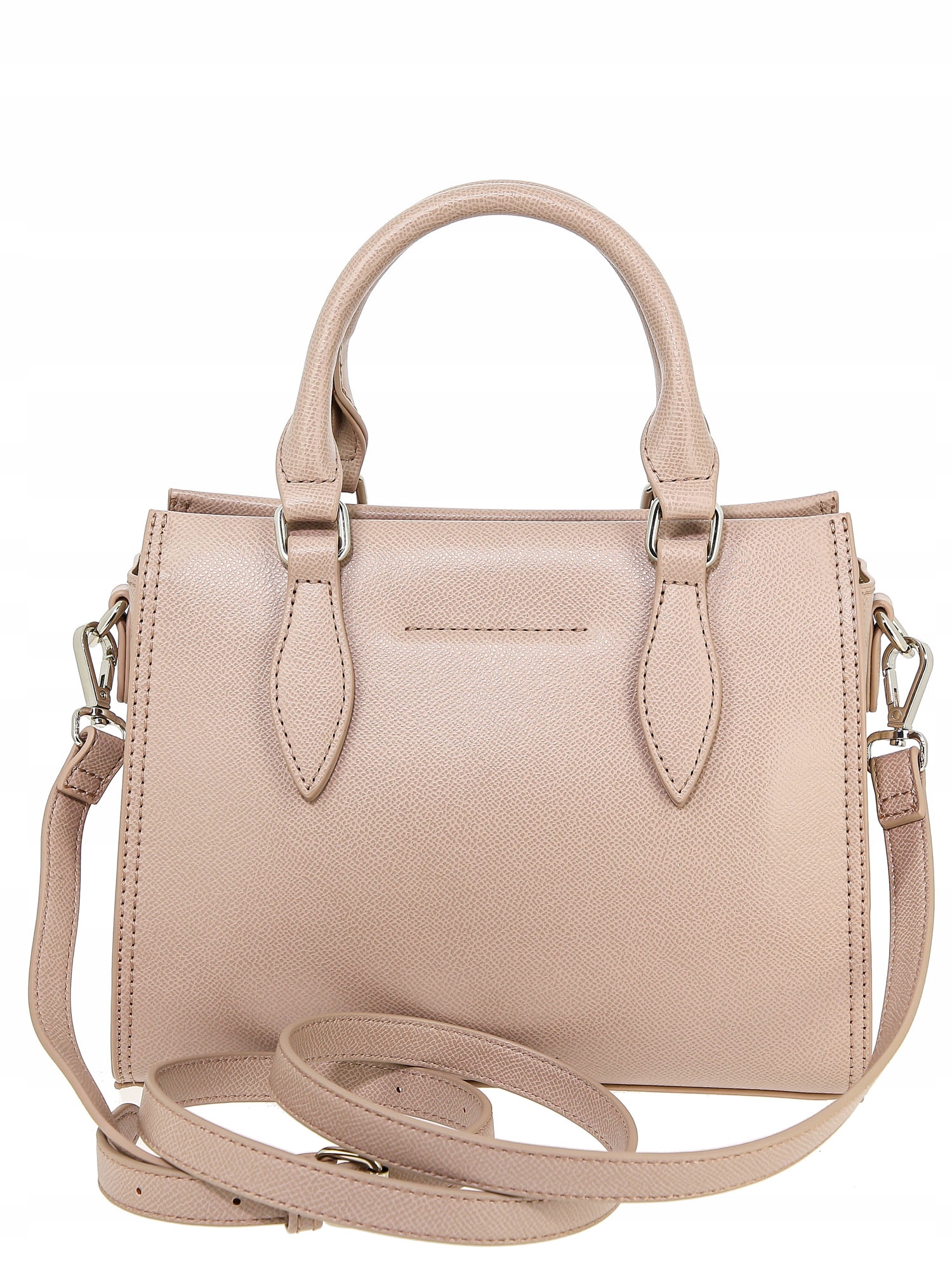 Torebka damska David Jones kuferek mały Kolor beżowy