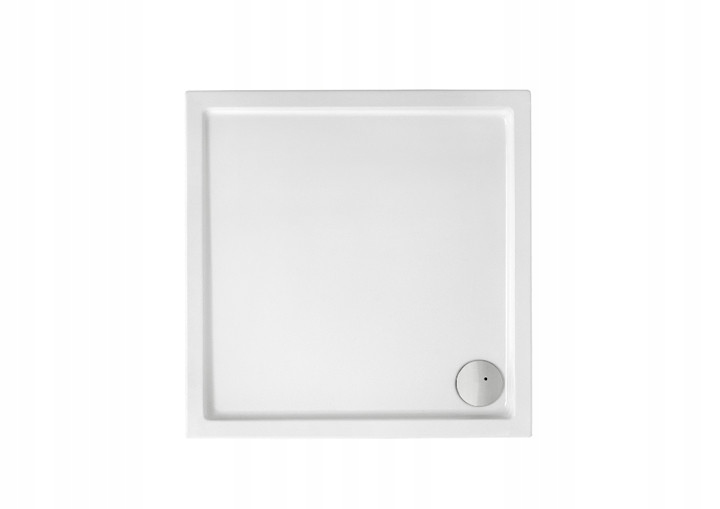 Brodzik akrylowy Granada Square Flat 90x90 cm biały Roca Polska A27625500