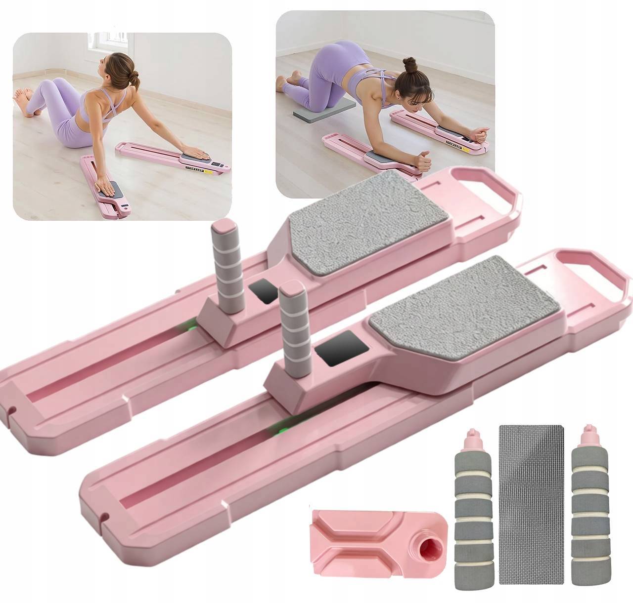 Víceúčelová Cvičební Deska Držák na kliky Pilates Fitness expandéry