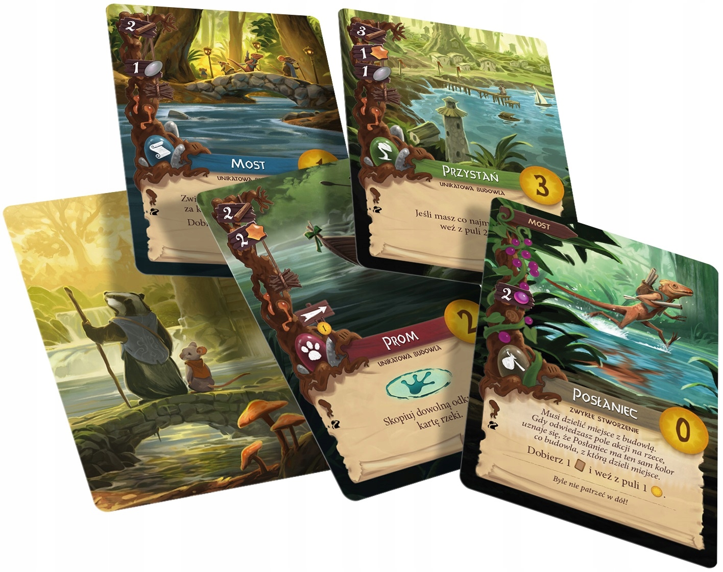 REBEL Gra rodzinna Everdell Perłowy potok |dodatek Stan opakowania oryginalne