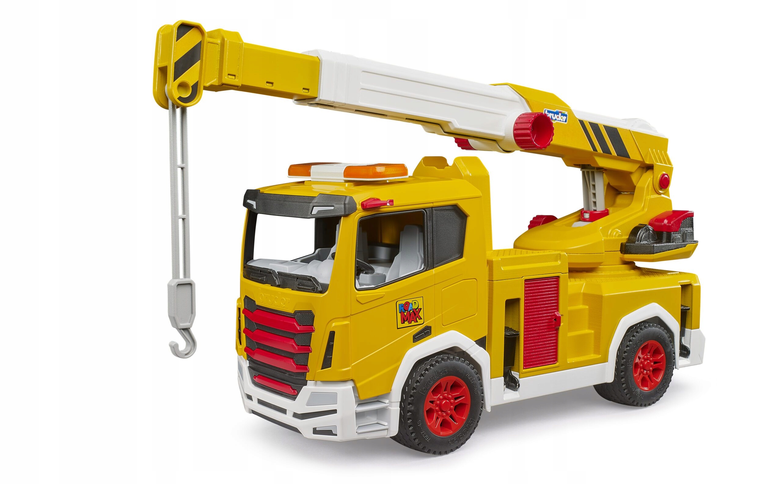 Dźwig budowlany żółty Roadmax Bruder 03471