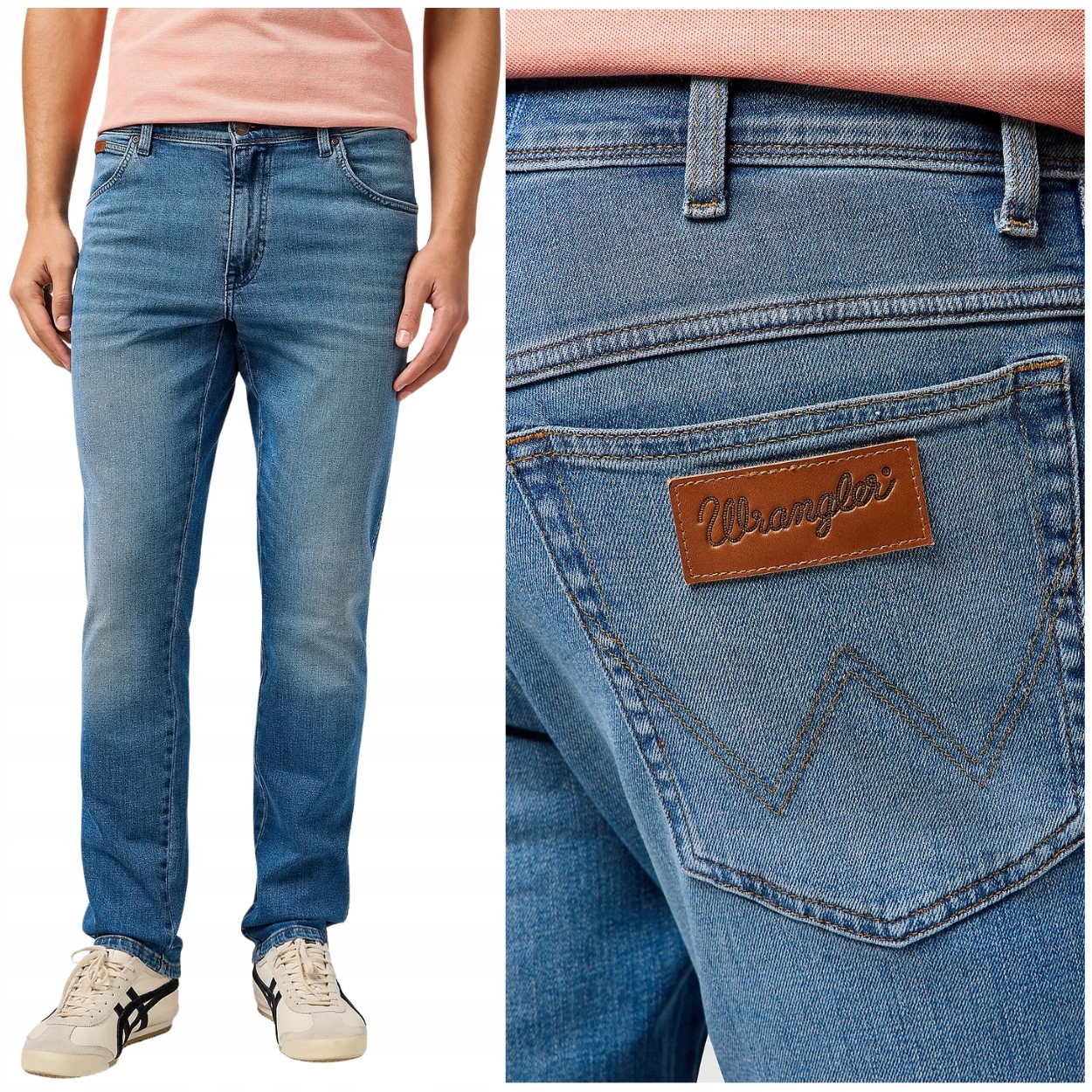 Wrangler Texas Slim Breeze lehce přiléhavé džínové kalhoty W40 L32