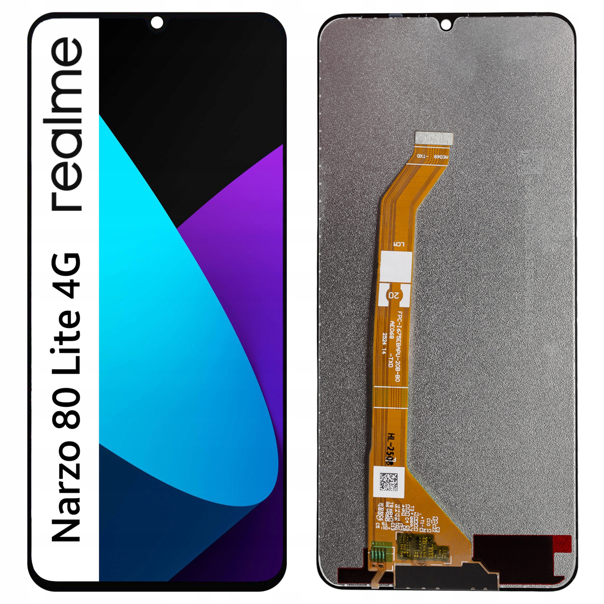 Displej pro Realme Narzo 80 Lite 4G LCD displej