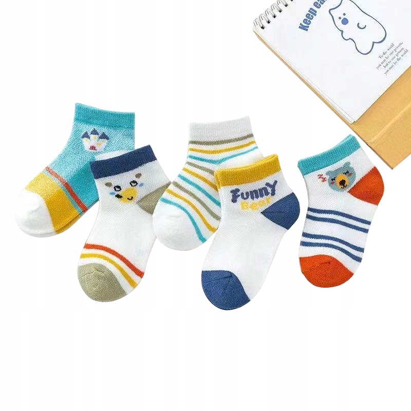 

Zestaw 5SZT Kolorowych Skarpetek S