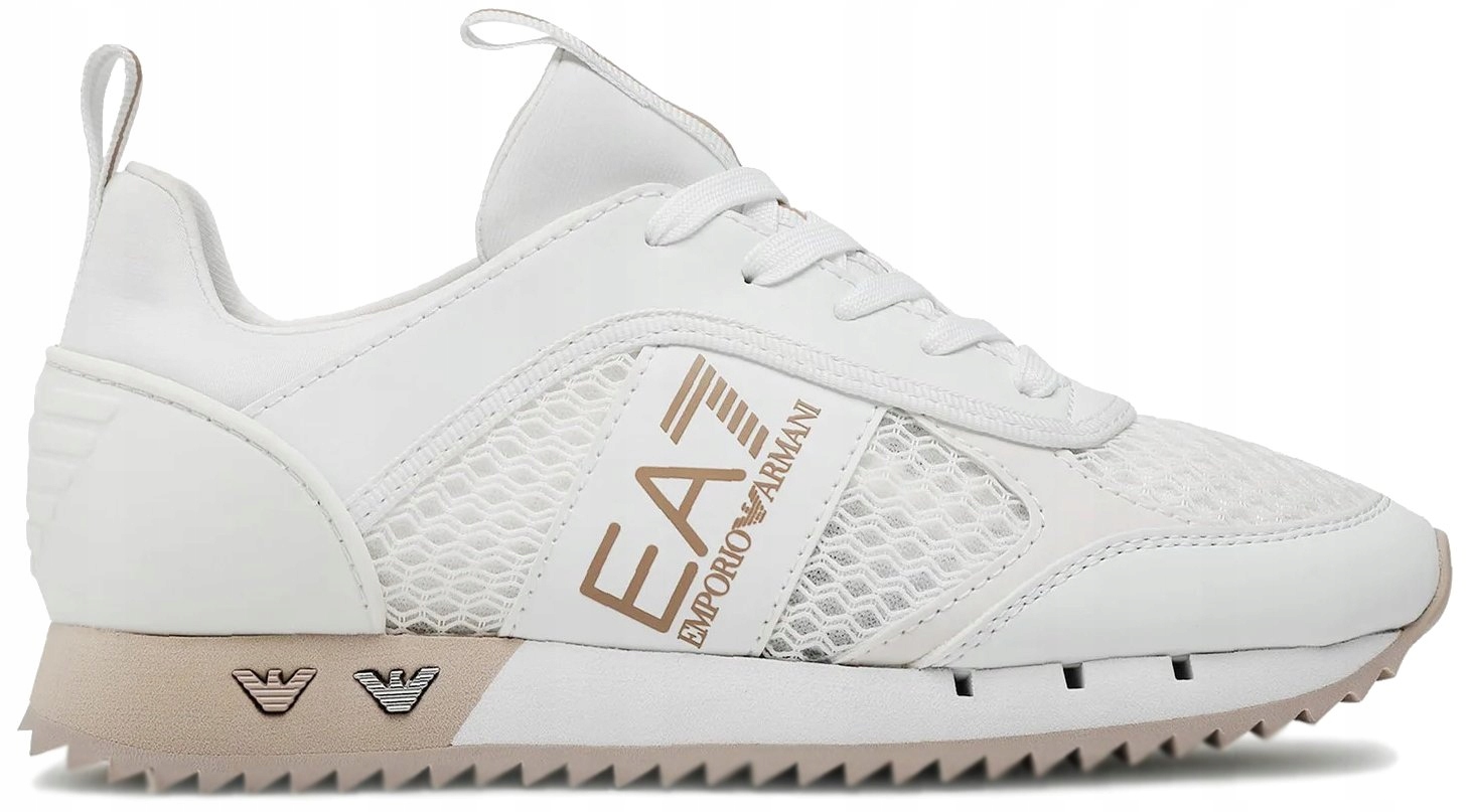 Buty damskie Emporio Armani EA7 sportowe sneakersy trampki 39 1/3 25,5 cm