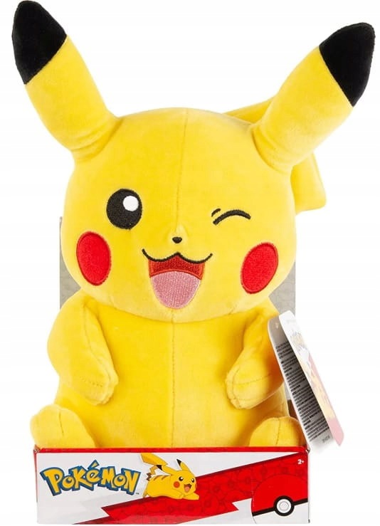 Pokemon Maskotka Pikachu 26 cm 38256