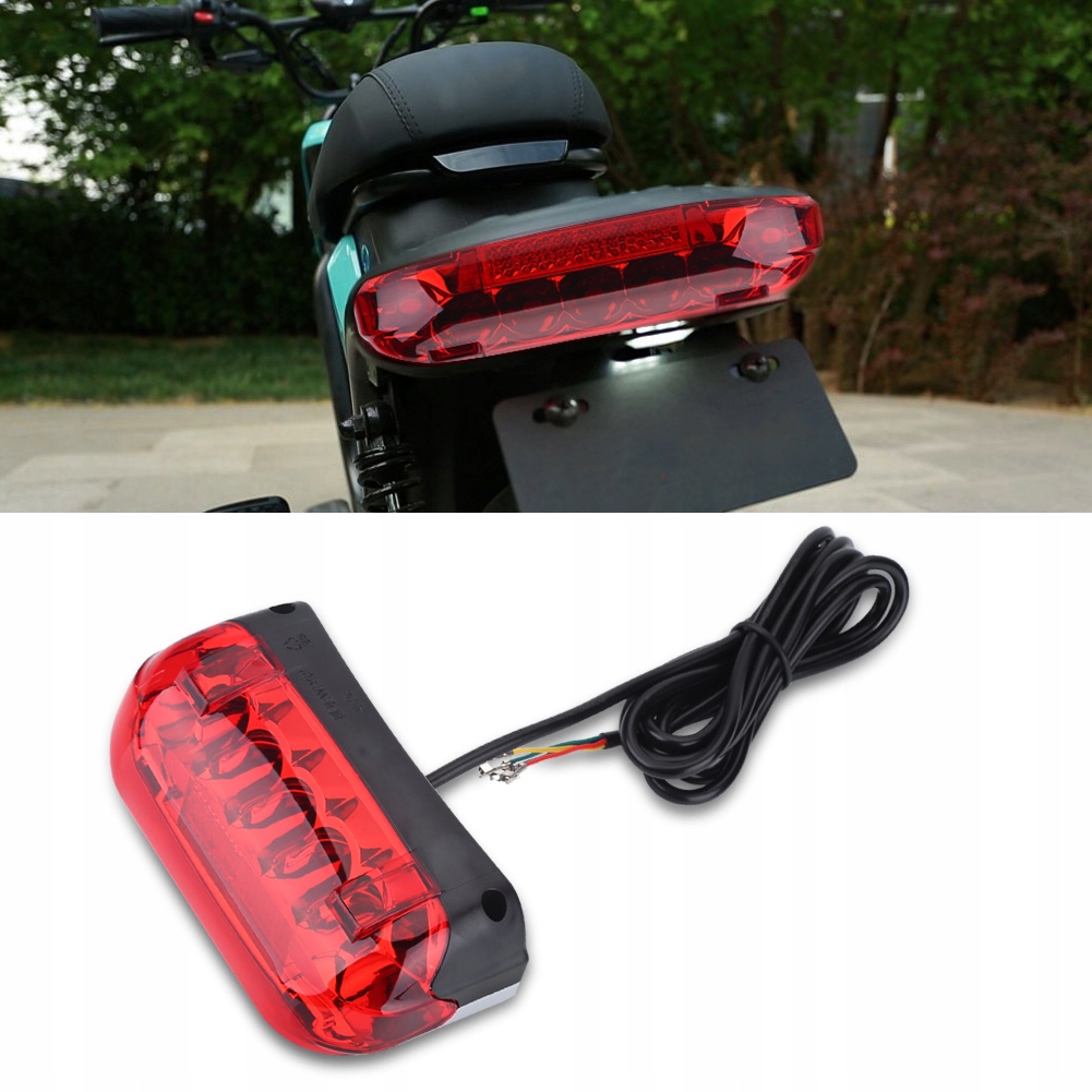 ŚWIATŁO LED DO ROWERU STOP LAMPKA HAMOWANI