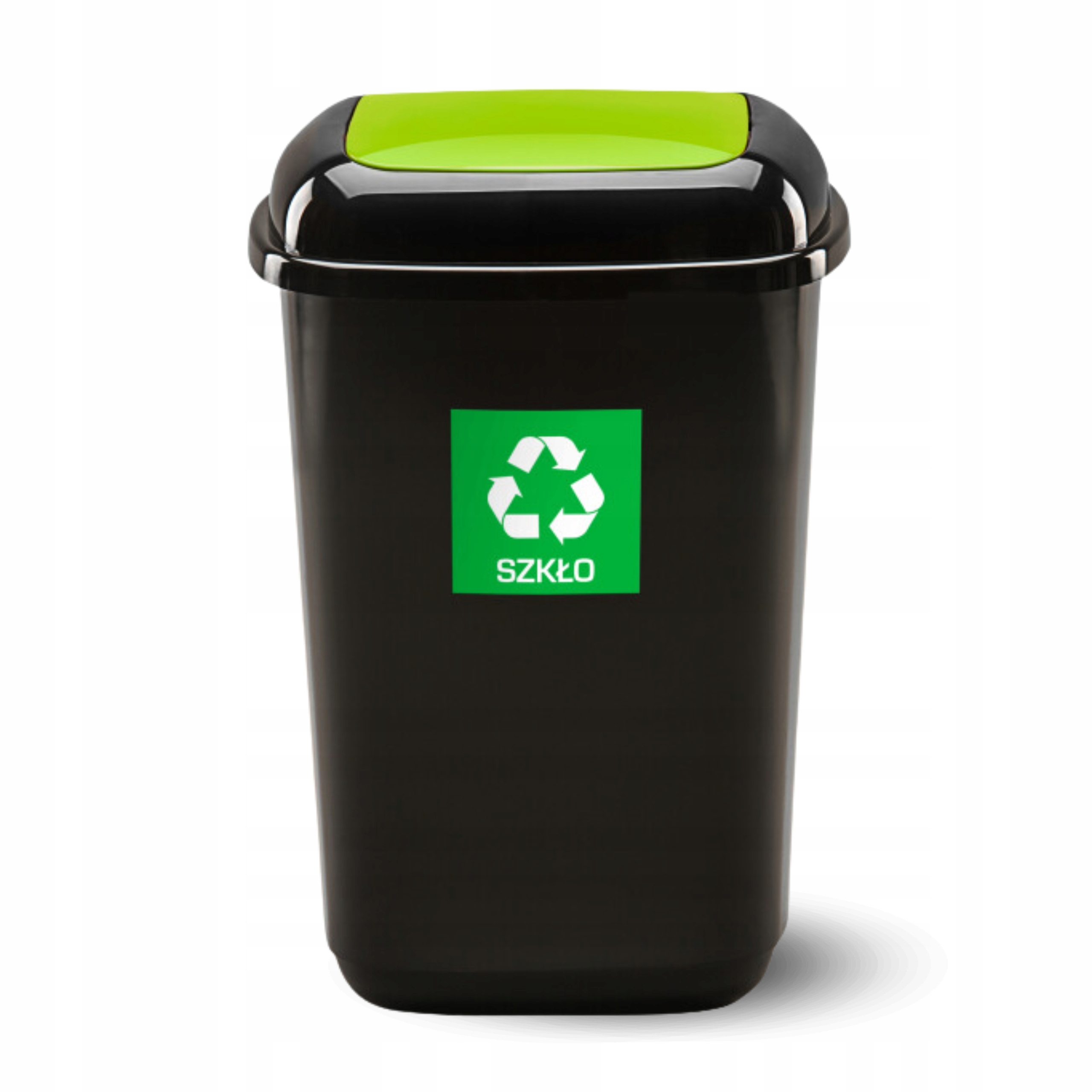 KOSZ NA ŚMIECI 28L DO SEGREGACJI QUATRO SZKŁO