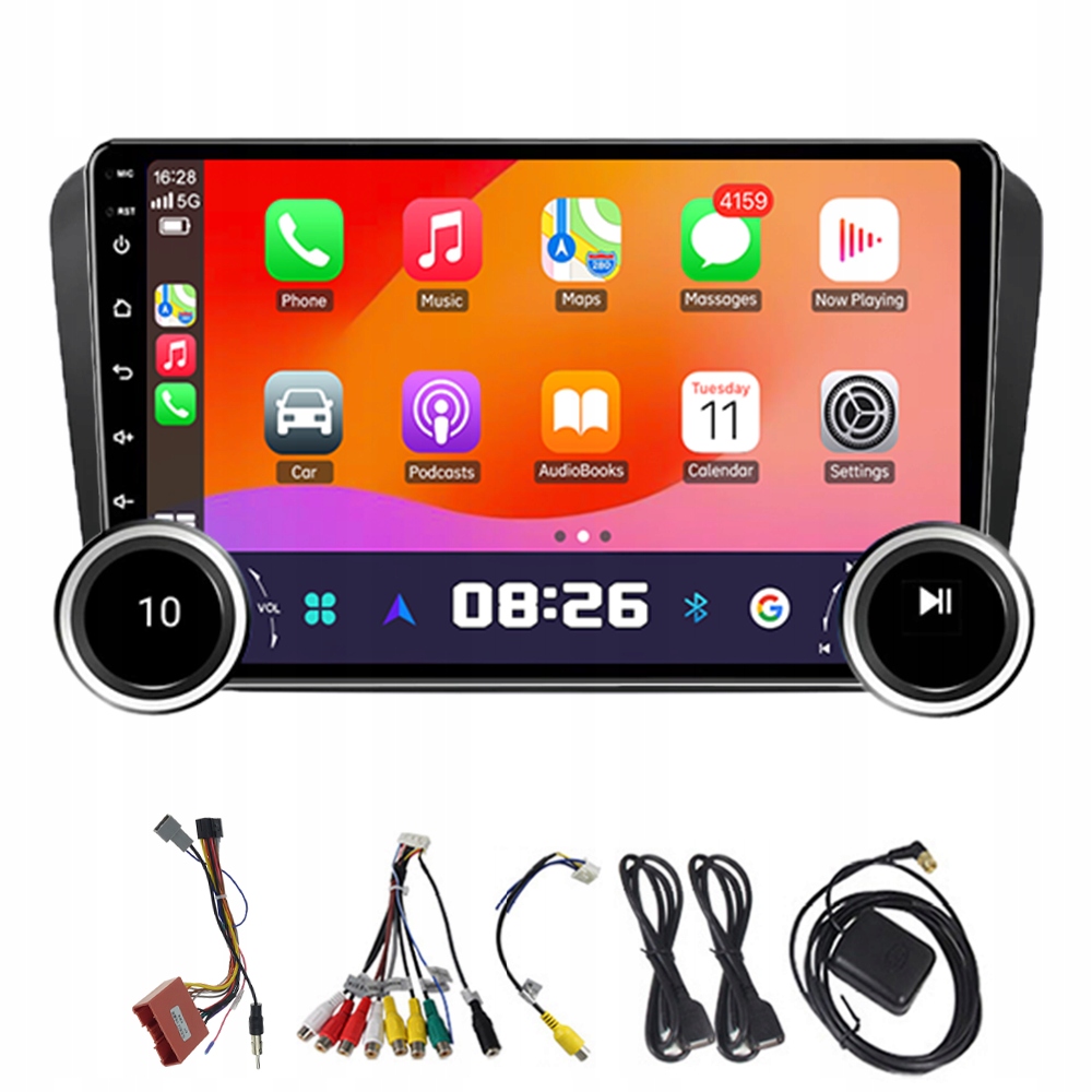 2Din Android 13 Autorádio pro Mazda 3 Mazda3 2004-2009 s CarPlay Gps Rds