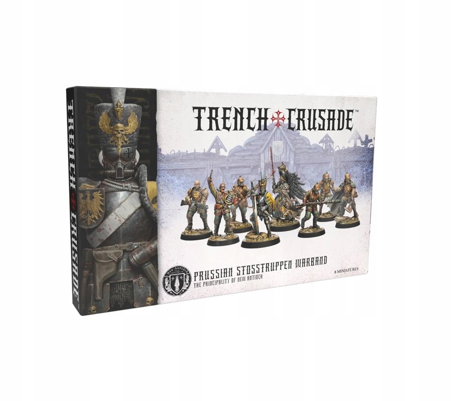 Trench Crusade: Prussian Stosstruppen Warband Hauptmann Feldkaplan Yeomen