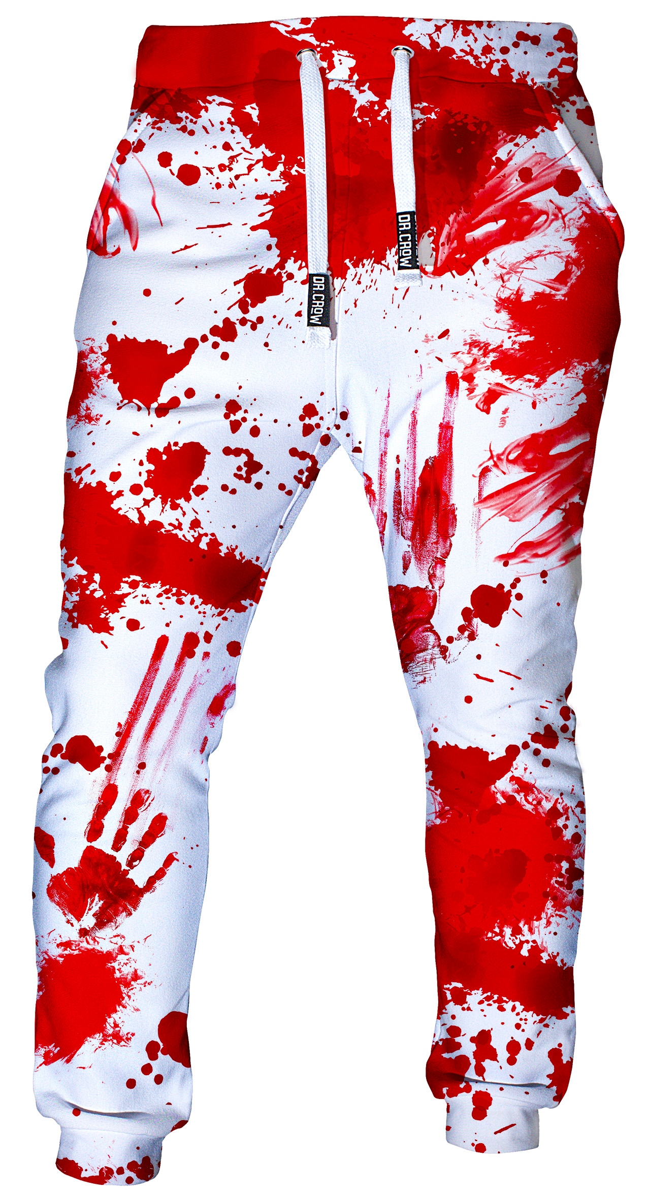 

M Spodnie Dresowe Print Dr.crow Zombie White 2XL
