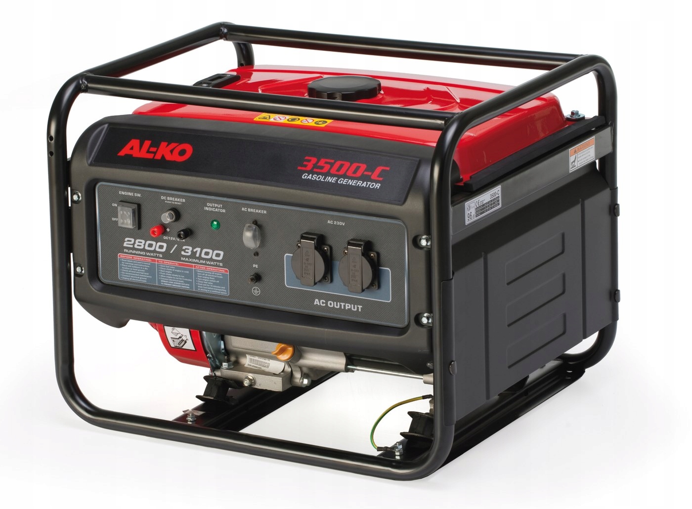 Agregat Prądotwórczy Generator Jednofazowy Al-ko 3100 W 212cm3 Avr do 10,5h