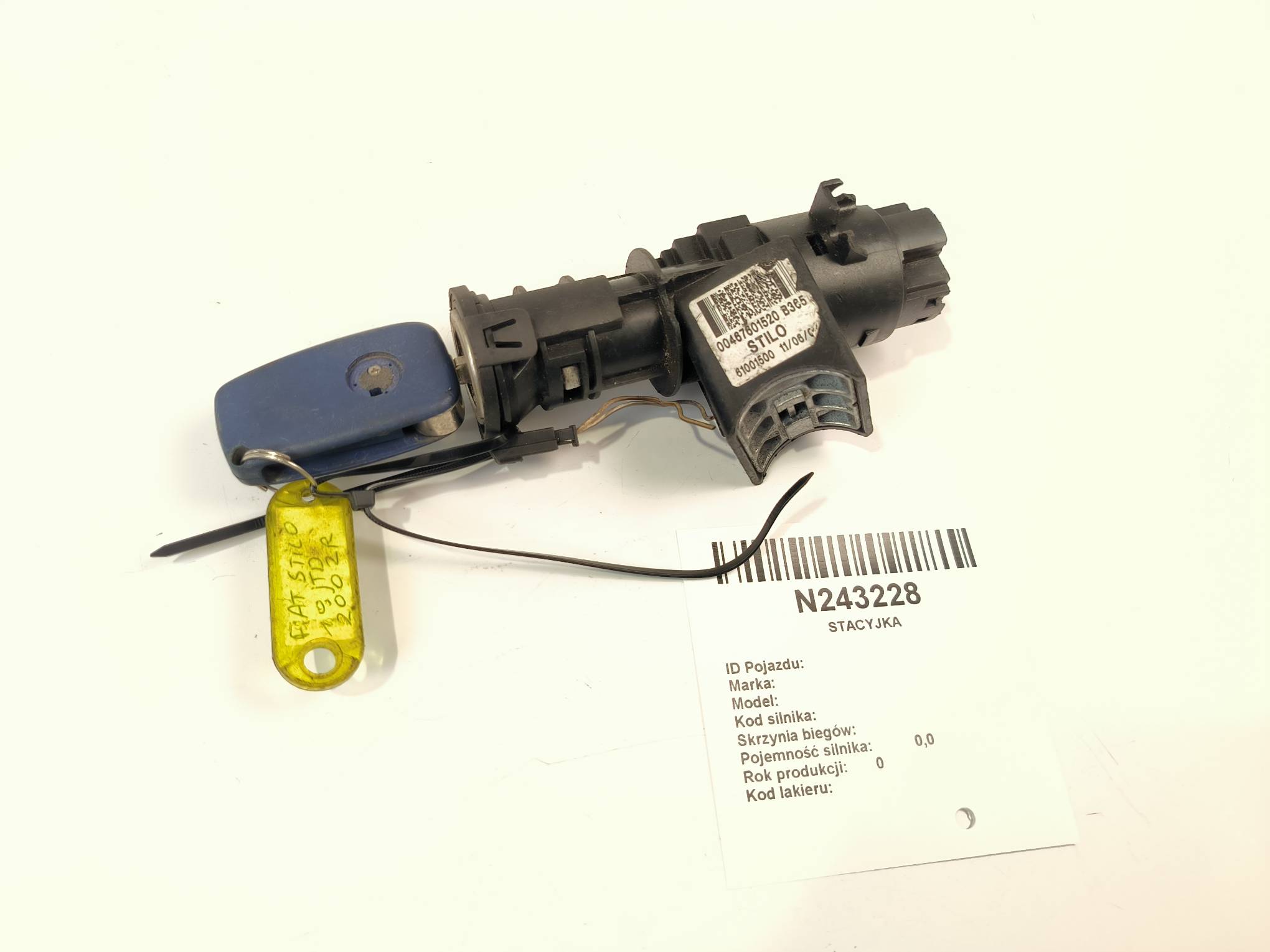ignition 00467601520 FIAT STILO