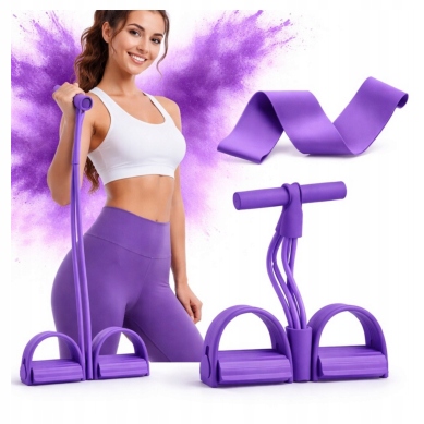 EKSPANDER GUMOWY DO ĆWICZEŃ MIĘSNI BRZUCHA UD NÓG FITNESS EXPANDER OPOROWY
