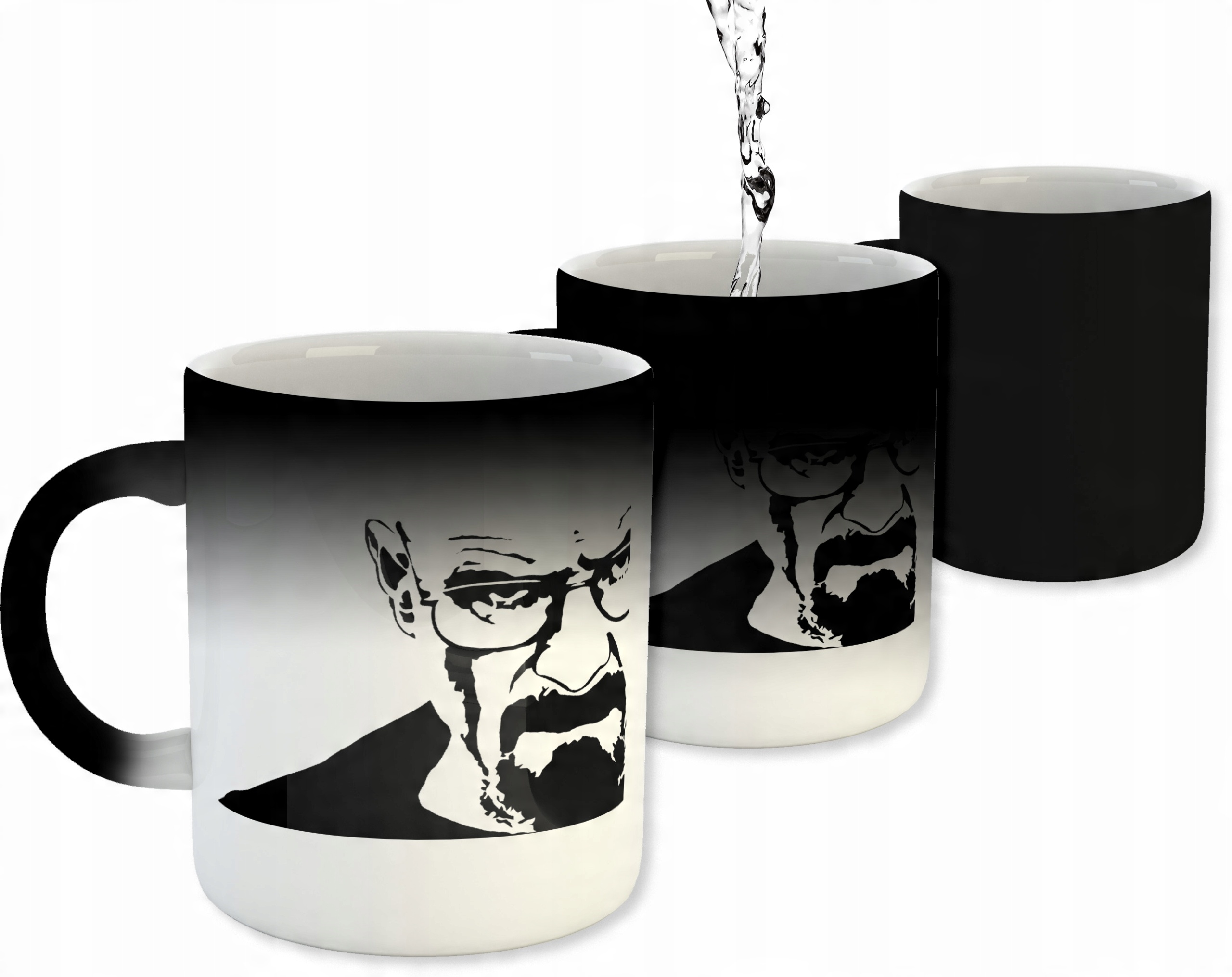 

Magiczny kubek czarny Breaking Bad