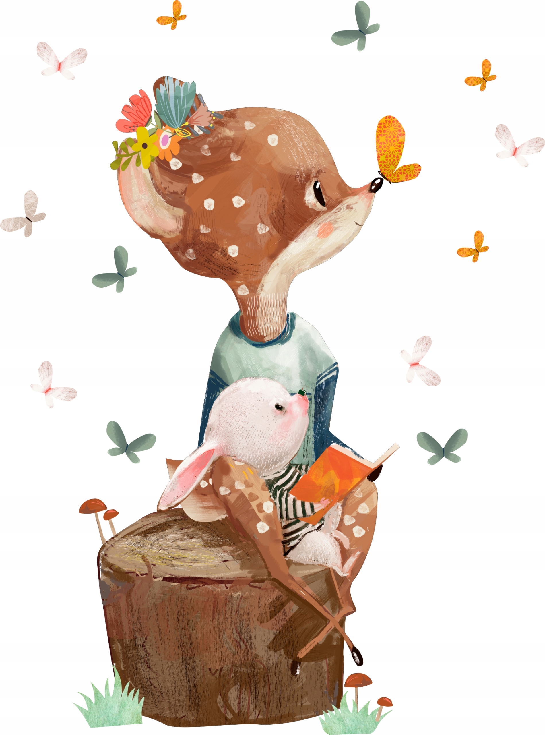 

Naklejki ścienne dla dzieci Zwierzątka D162 150cm