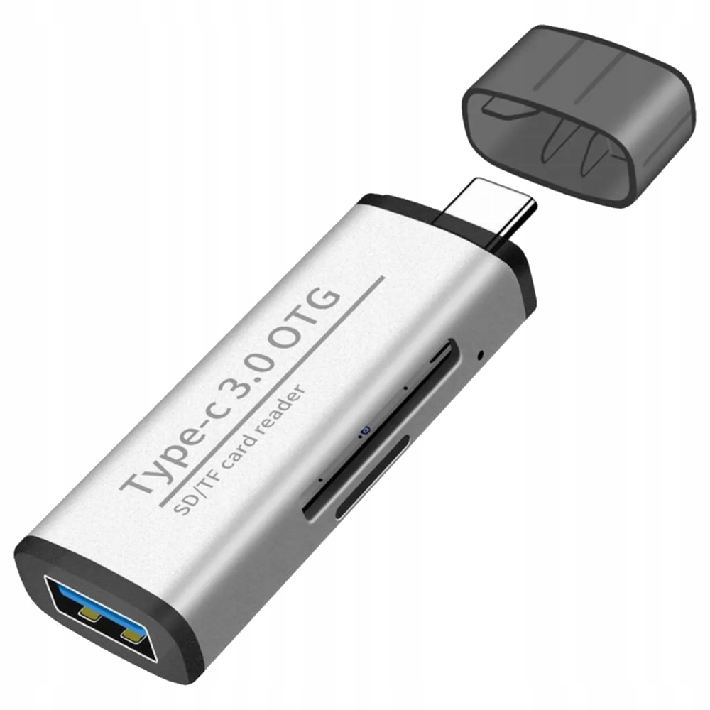 Czytnik kart pamięci USB-C SD TF micro SD HUB USB 3.0 OTG Adapter Kod producenta 4G4-04-812