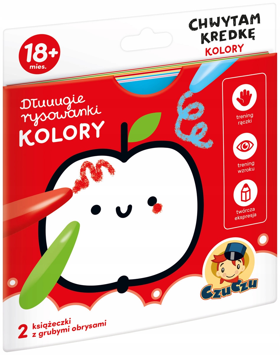 

Chwytam kredkę Pierwsza Kolorowanka Czuczu