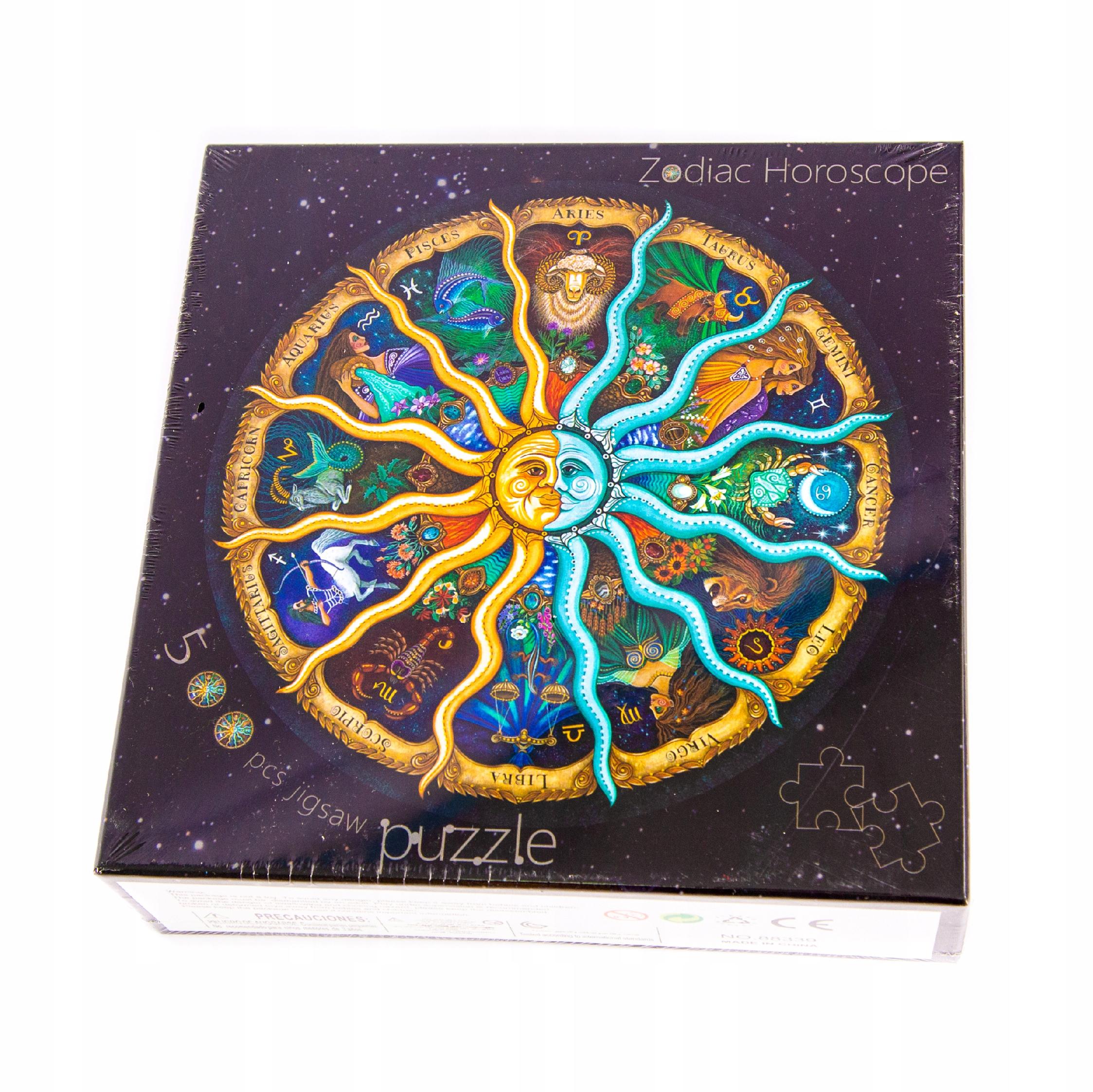 

Puzzle Okrągłe 500el. Znaki Zodiaku Horoskop